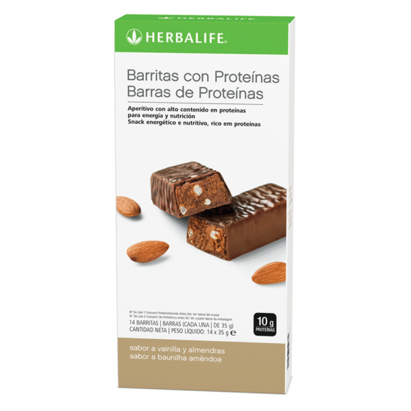 Barritas Herbalife vainilla y almendras