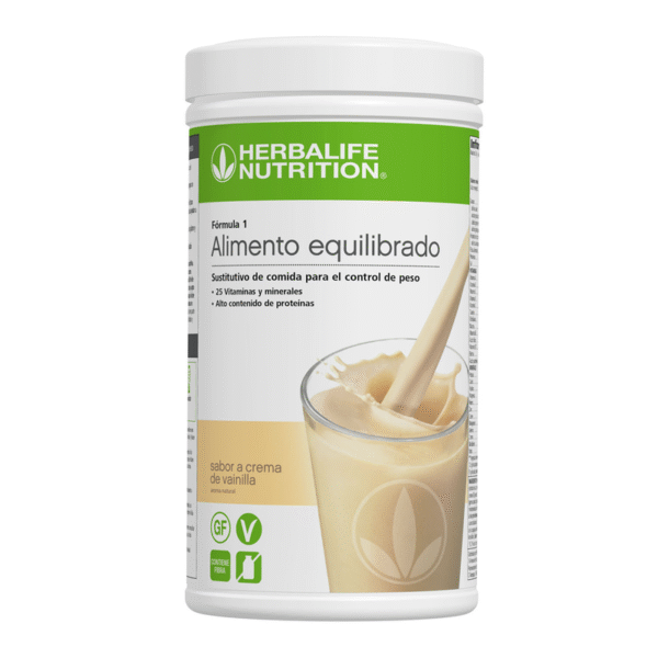 Batido vainilla herbalife 550
