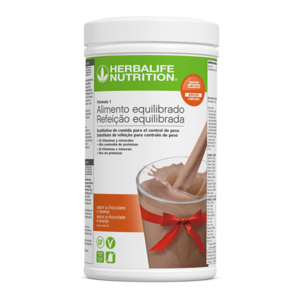 Batido Herbalife Chocolate y Naranja